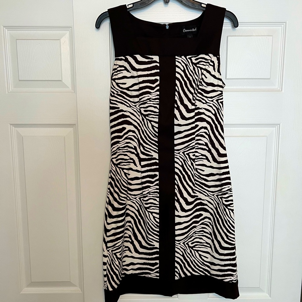 Connected Sleeveless Sheath Dress